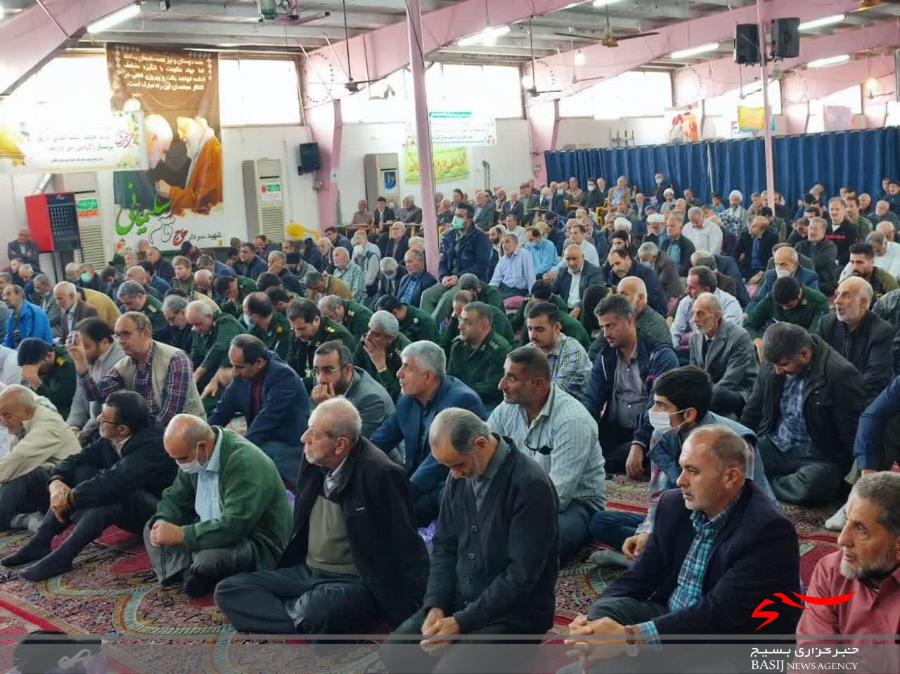 ماز جمعه تنکابن جناب سرهنگ مهدوی