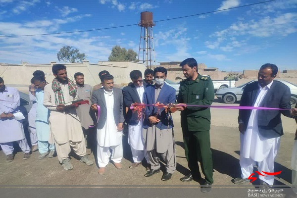 افتتاح راه روستایی روستای شیرآباد بخش گوهرکوه