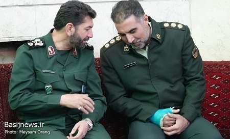 دیدار فرمانده کل سپاه پاسداران با بسیجیان پایگاه مقاومت بسیج کوی نصر از ناحیه شهید باهنر