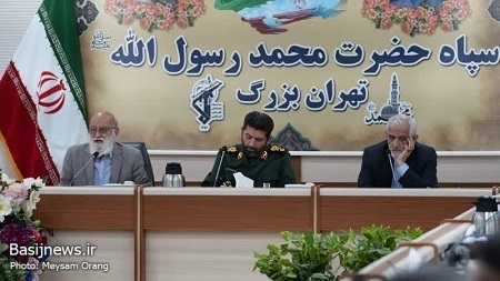 دیدار رئیس و اعضای شورای شهر تهران با سردار فرمانده سپاه تهران بزرگ