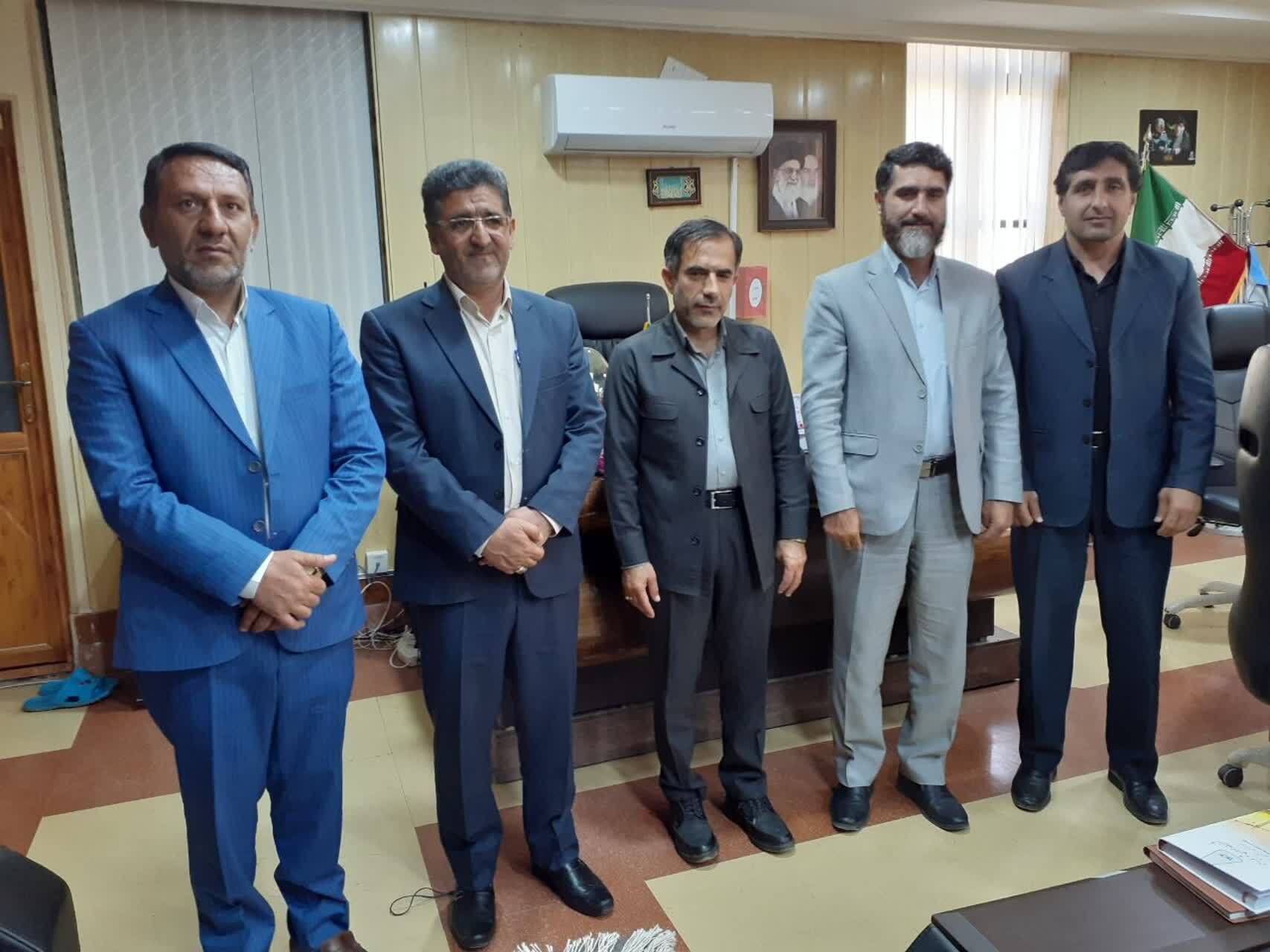 دیدار نوروزی مدیر آموزش و پرورش بویراحمد با فرماندار شهرستان بویراحمد