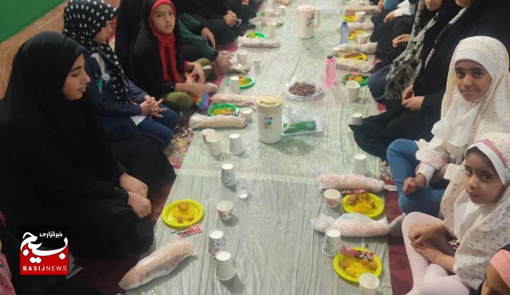 برپایی مراسم «میهمانی خدا» برای فرشته های روزه دار در آبادان
