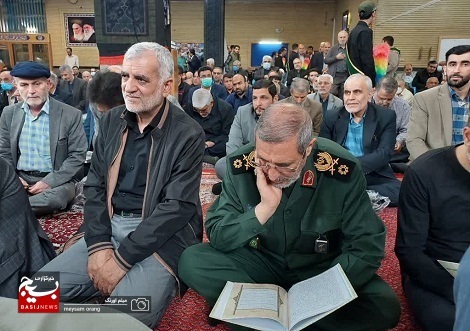 مراسم ختم سردار شهید حاج حسین خالقی محمدی در پایتخت