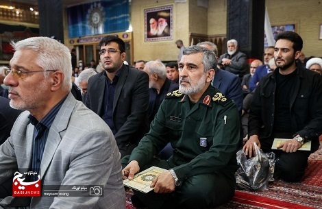 مراسم ختم سردار شهید حاج حسین خالقی محمدی در پایتخت