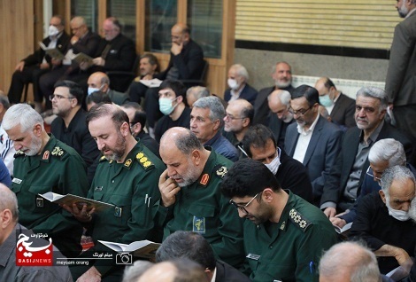 مراسم ختم سردار شهید حاج حسین خالقی محمدی در پایتخت
