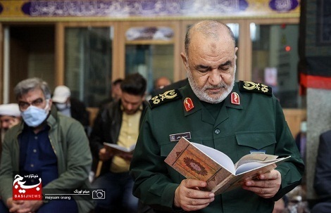 مراسم ختم سردار شهید حاج حسین خالقی محمدی در پایتخت