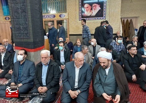 مراسم ختم سردار شهید حاج حسین خالقی محمدی در پایتخت