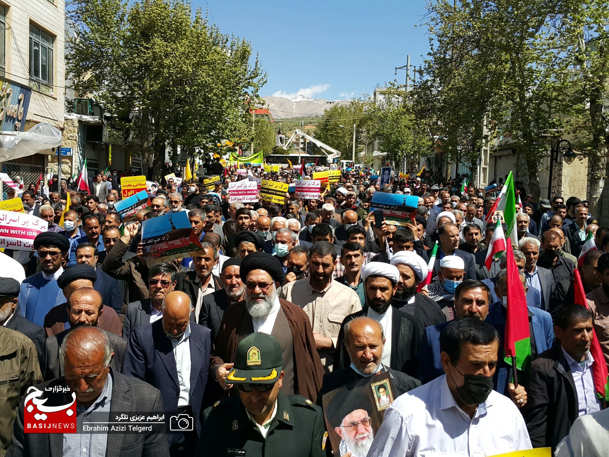 راهپیمایی روز قدس در یاسوج
