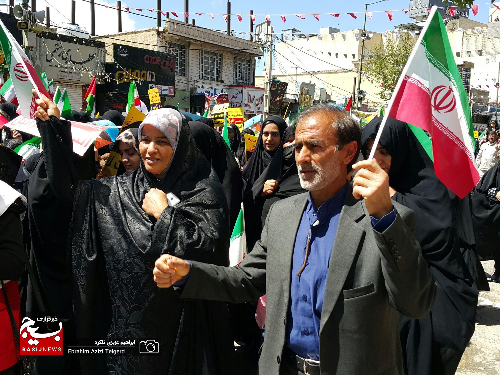 راهپیمایی روز قدس در یاسوج