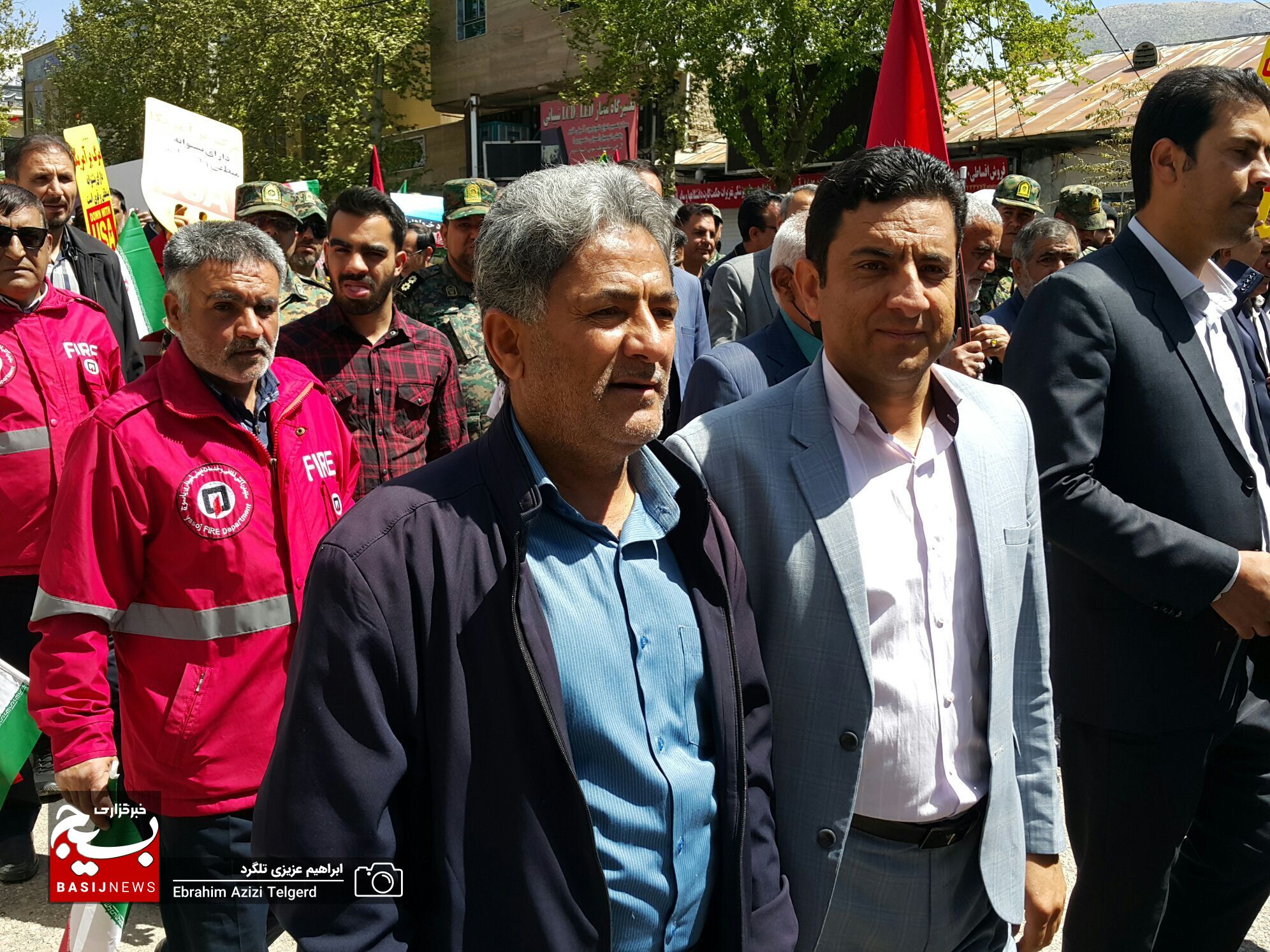 راهپیمایی روز قدس در یاسوج