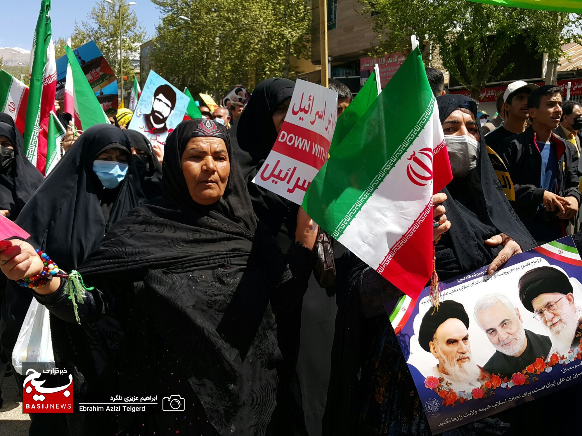 راهپیمایی روز قدس در یاسوج