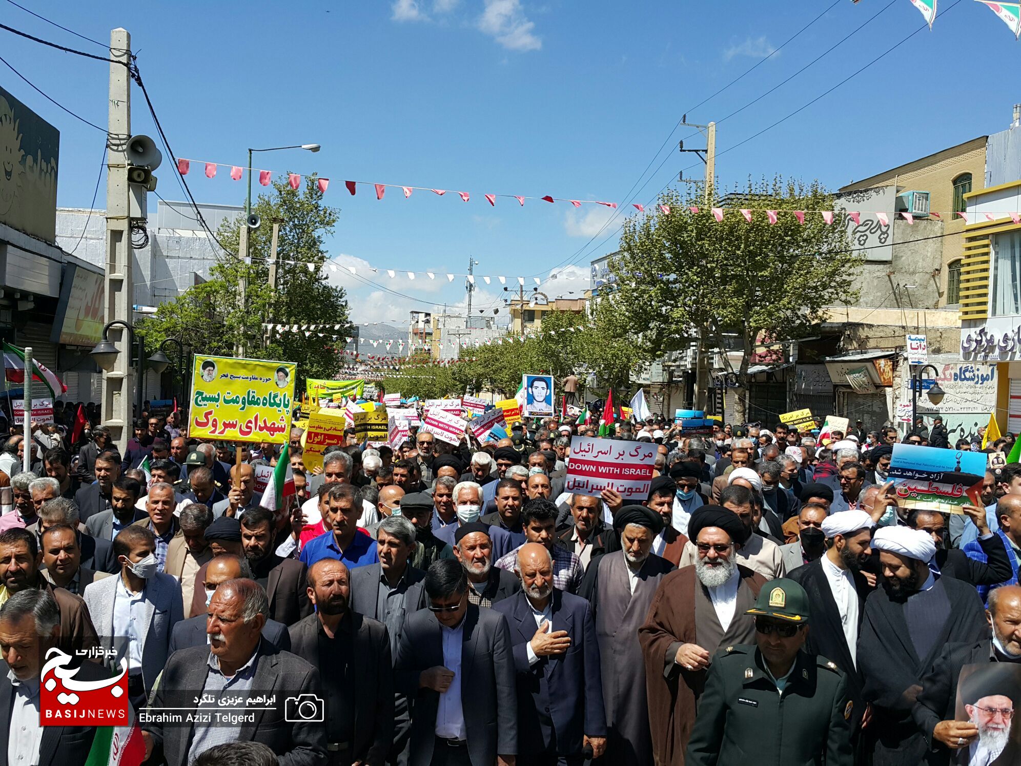 راهپیمایی روز قدس در یاسوج