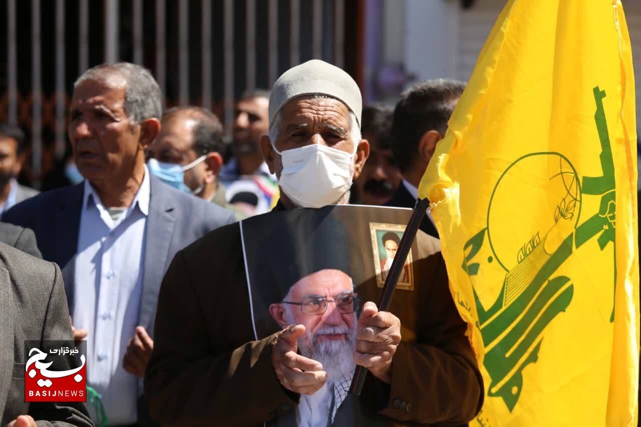 راهپیمایی باشکوه روز جهانی قدس در کهگیلویه و بویراحمد +( تصاویر)