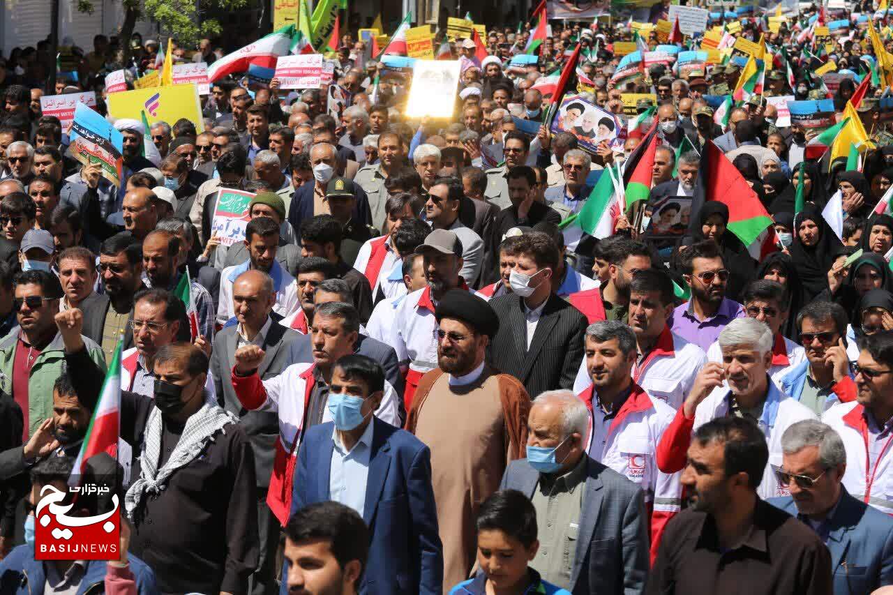 راهپیمایی باشکوه روز جهانی قدس در کهگیلویه و بویراحمد +( تصاویر)
