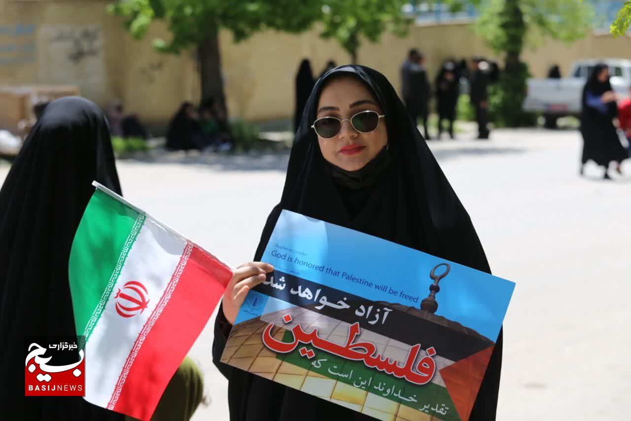 راهپیمایی باشکوه روز جهانی قدس در کهگیلویه و بویراحمد +( تصاویر)
