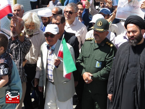 راهپیمایی روز قدس همزمان با سراسر کشور در شهر دلوار برگزار شد راهپیمایی روز قدس همزمان با سراسر کشور در شهر دلوار برگزار شد