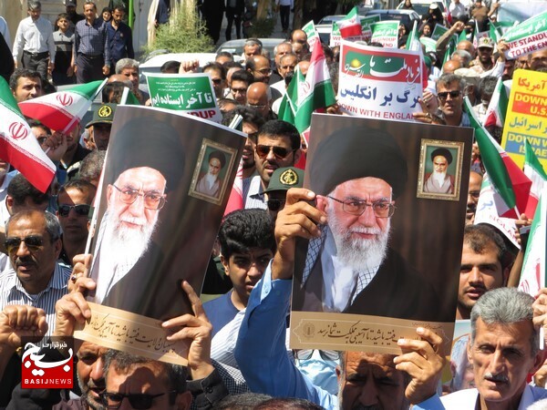 راهپیمایی روز قدس همزمان با سراسر کشور در شهر دلوار برگزار شد راهپیمایی روز قدس همزمان با سراسر کشور در شهر دلوار برگزار شد