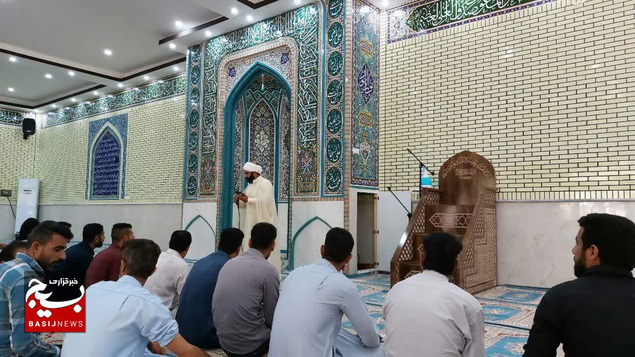 محفل نورانی جزء خوانی قرآن کریم در روستای منصوره سادات شادگان