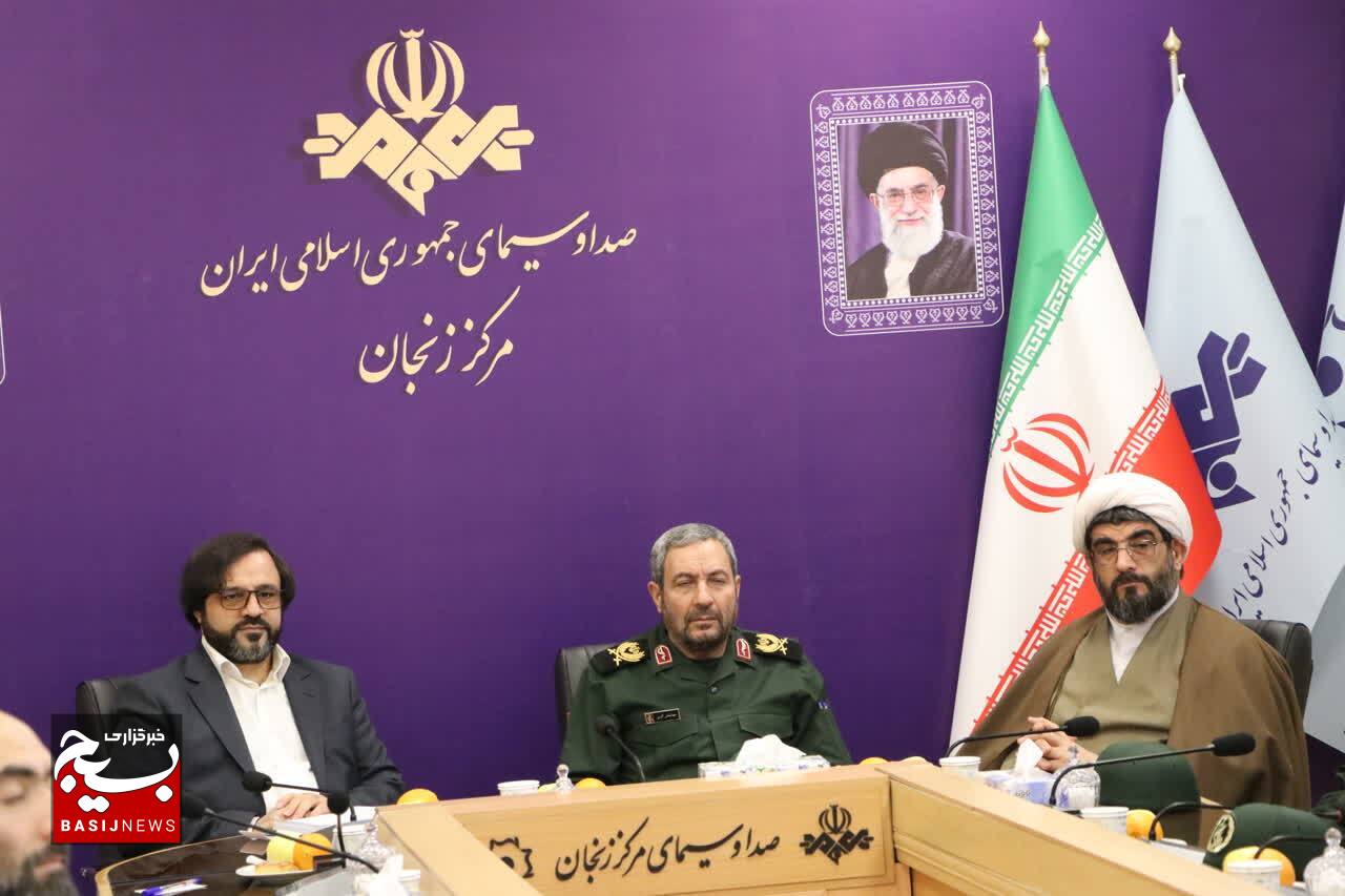 مسئولین سپاه استان زنجان با مدیرکل صدا و سیمای مرکز زنجان دیدار کردند مسئولین سپاه استان زنجان با مدیرکل صدا و سیمای مرکز زنجان دیدار کردند