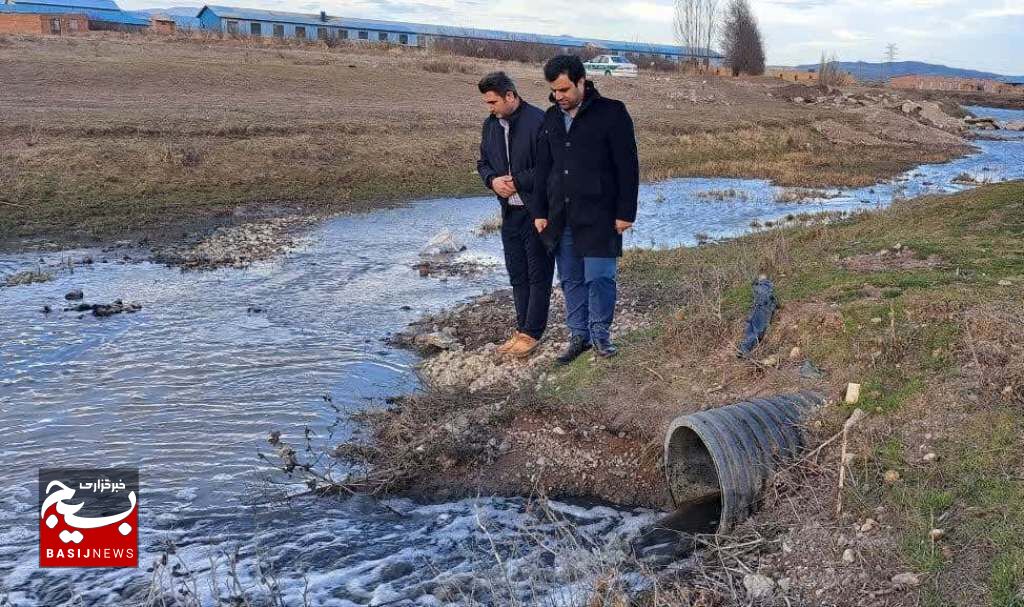 ورود دادستان نمین به ماجرای آلودگی رودخانه قرهسو ورود دادستان نمین به ماجرای آلودگی رودخانه قرهسو