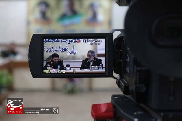 نشست مشترک بین سپاه تهران بزرگ و انتظامی شهر تهران