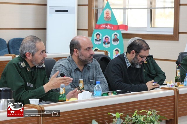 نشست مشترک بین سپاه تهران بزرگ و انتظامی شهر تهران