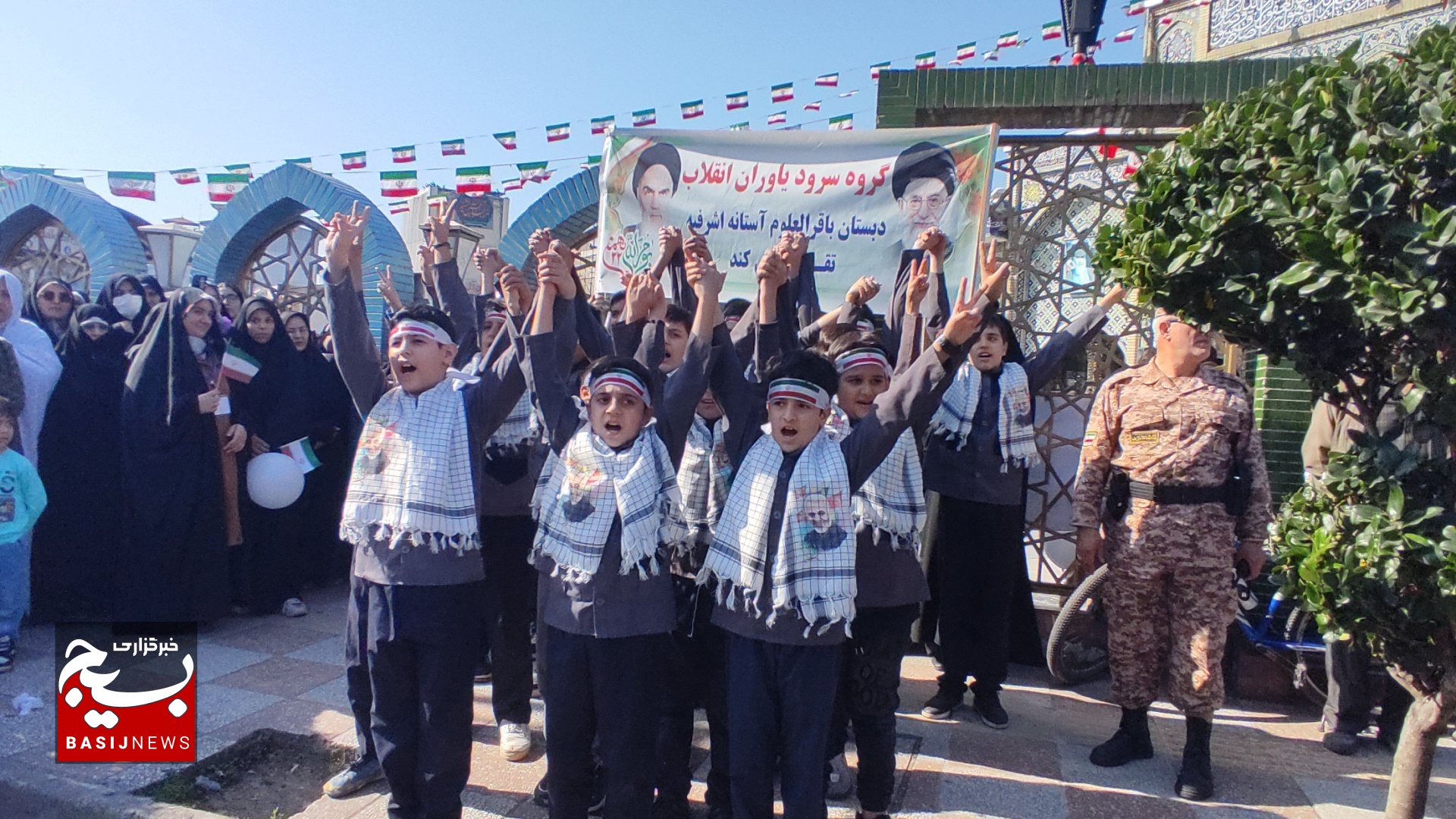 مردم گیلان در جشن ۴۵ سالگی انقلاب حماسه آفریدند