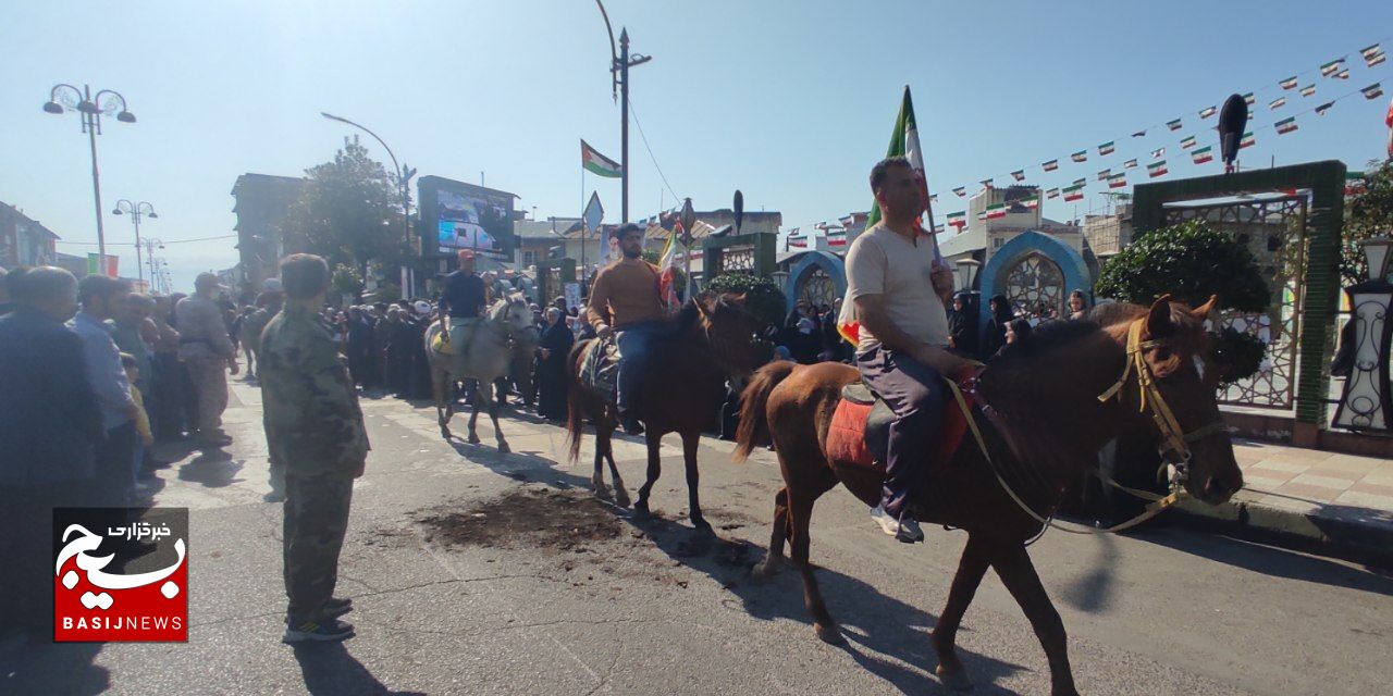 مردم گیلان در جشن ۴۵ سالگی انقلاب حماسه آفریدند