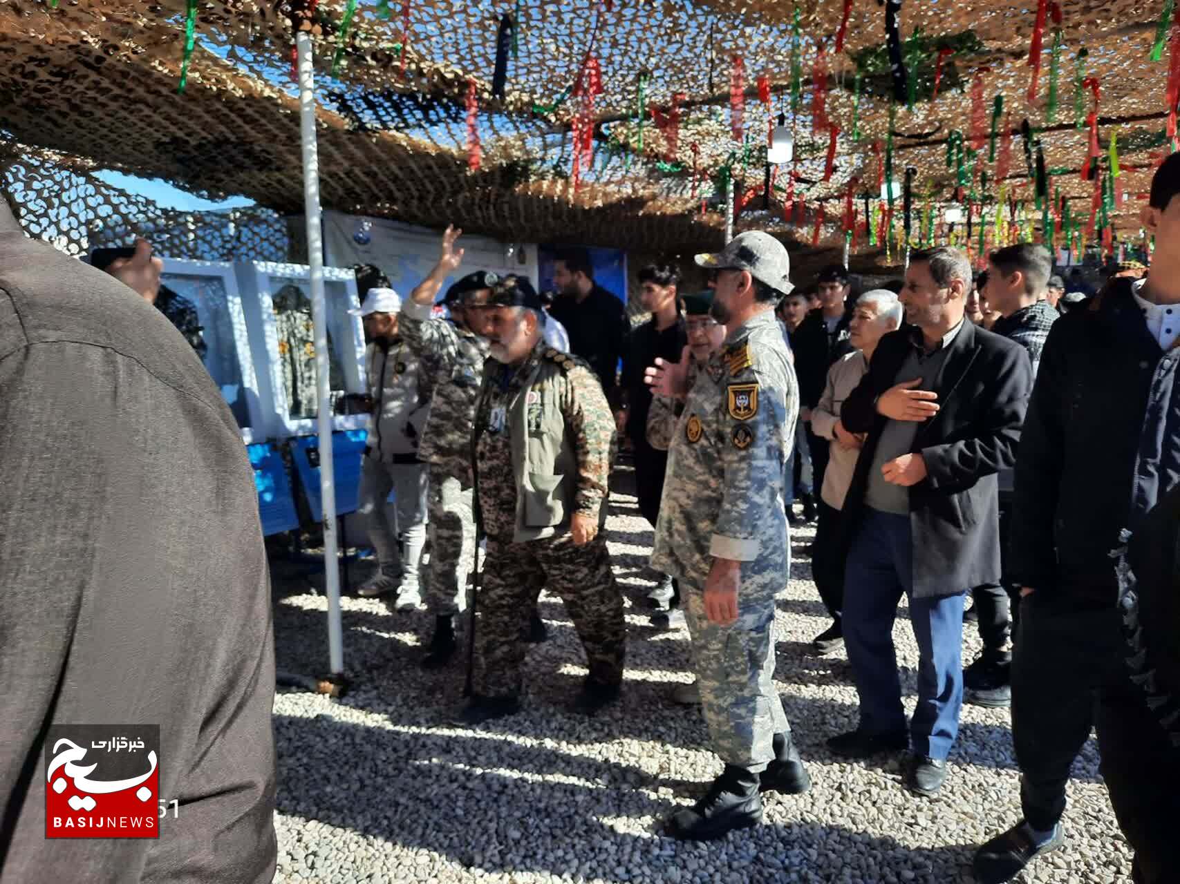 بازدید علمی زائران راهیان نور استان گیلان بازدید علمی زائران راهیان نور استان گیلان