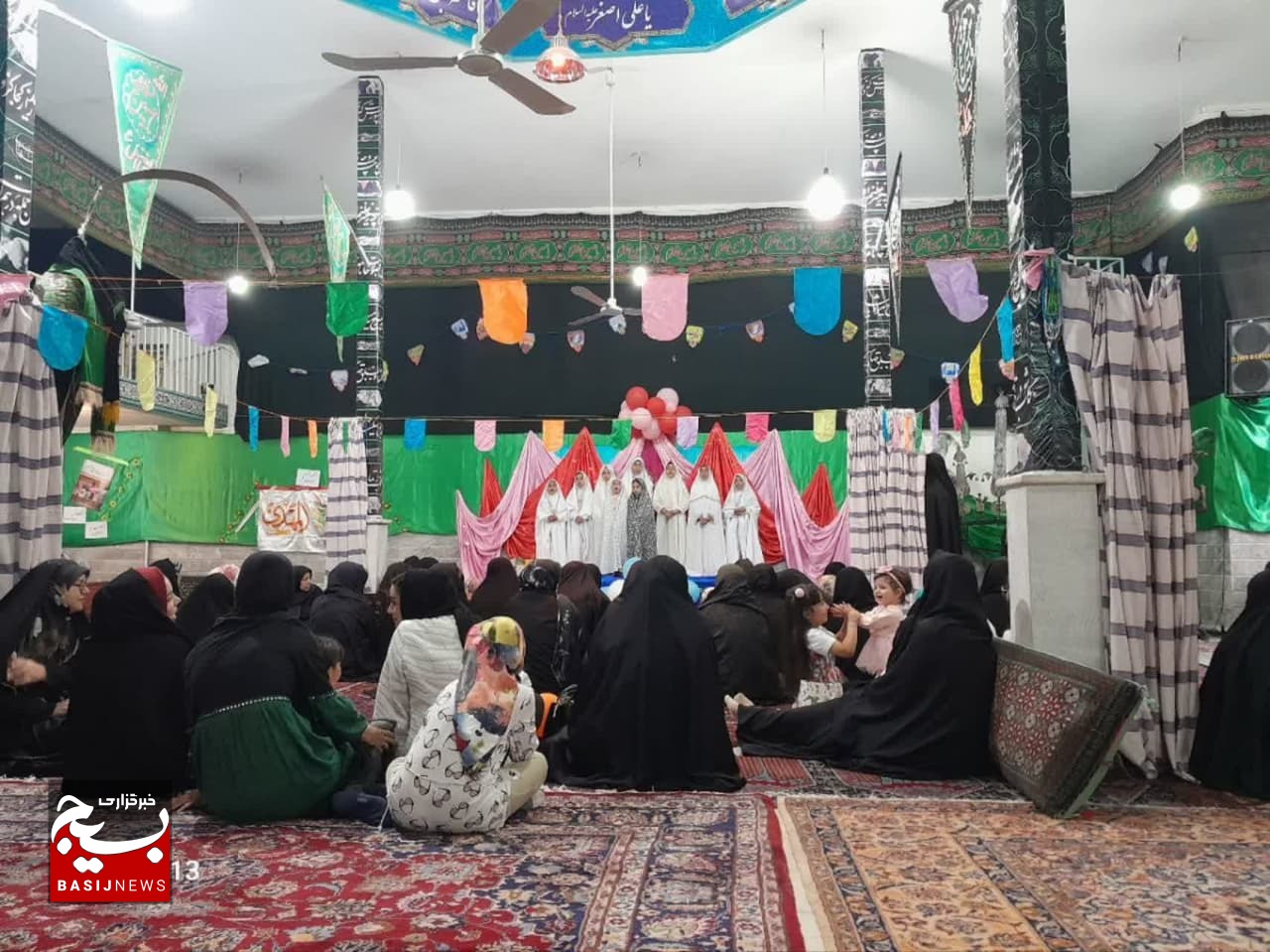 اردوی یک روزه جهادگران خواهر قمی در روستای راهجرد