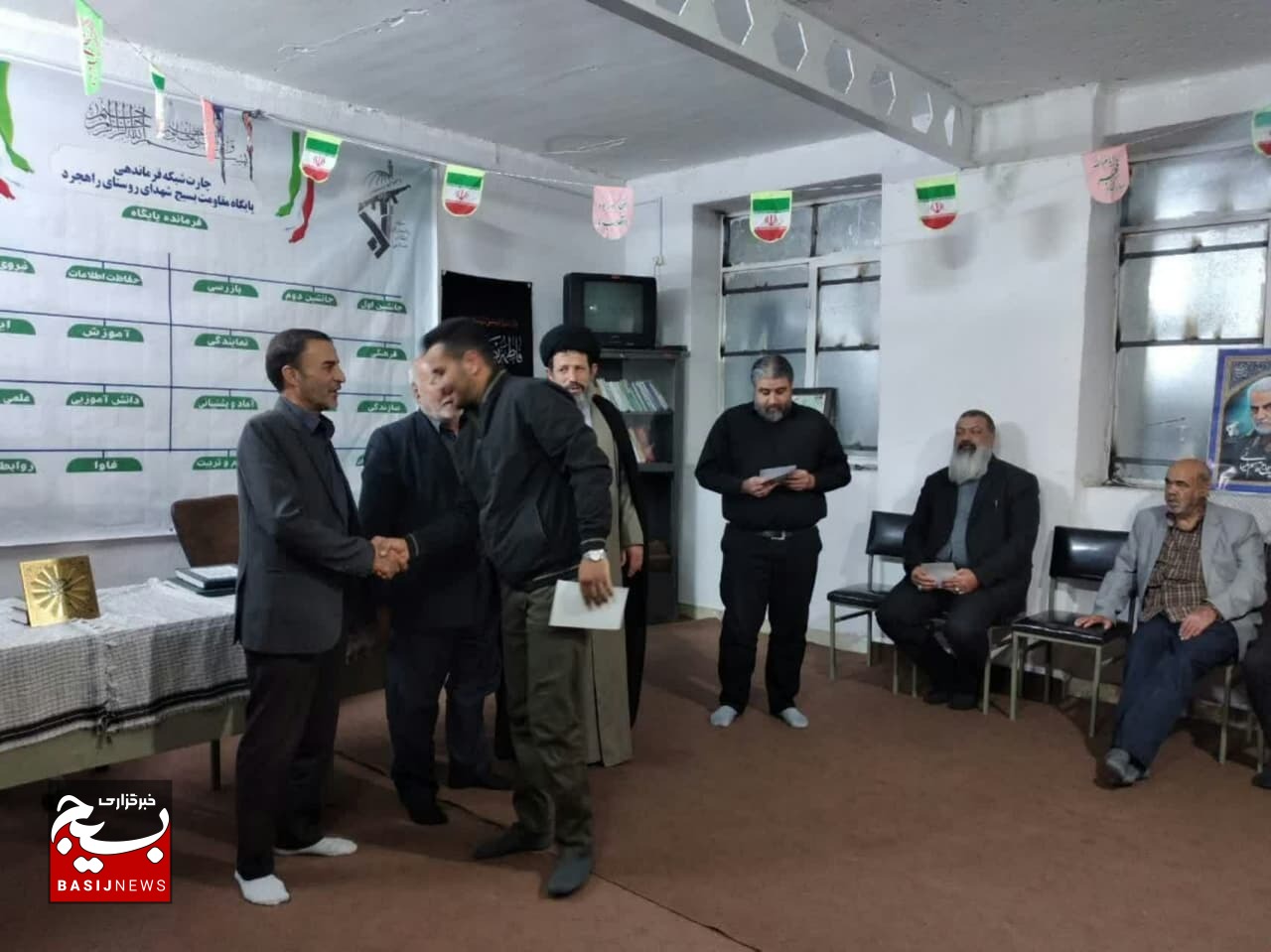 شورای فرماندهی پایگاه مقاومت بسیج شهدای روستای راهجرد قم معارفه شدند شورای فرماندهی پایگاه مقاومت بسیج شهدای روستای راهجرد قم معارفه شدند