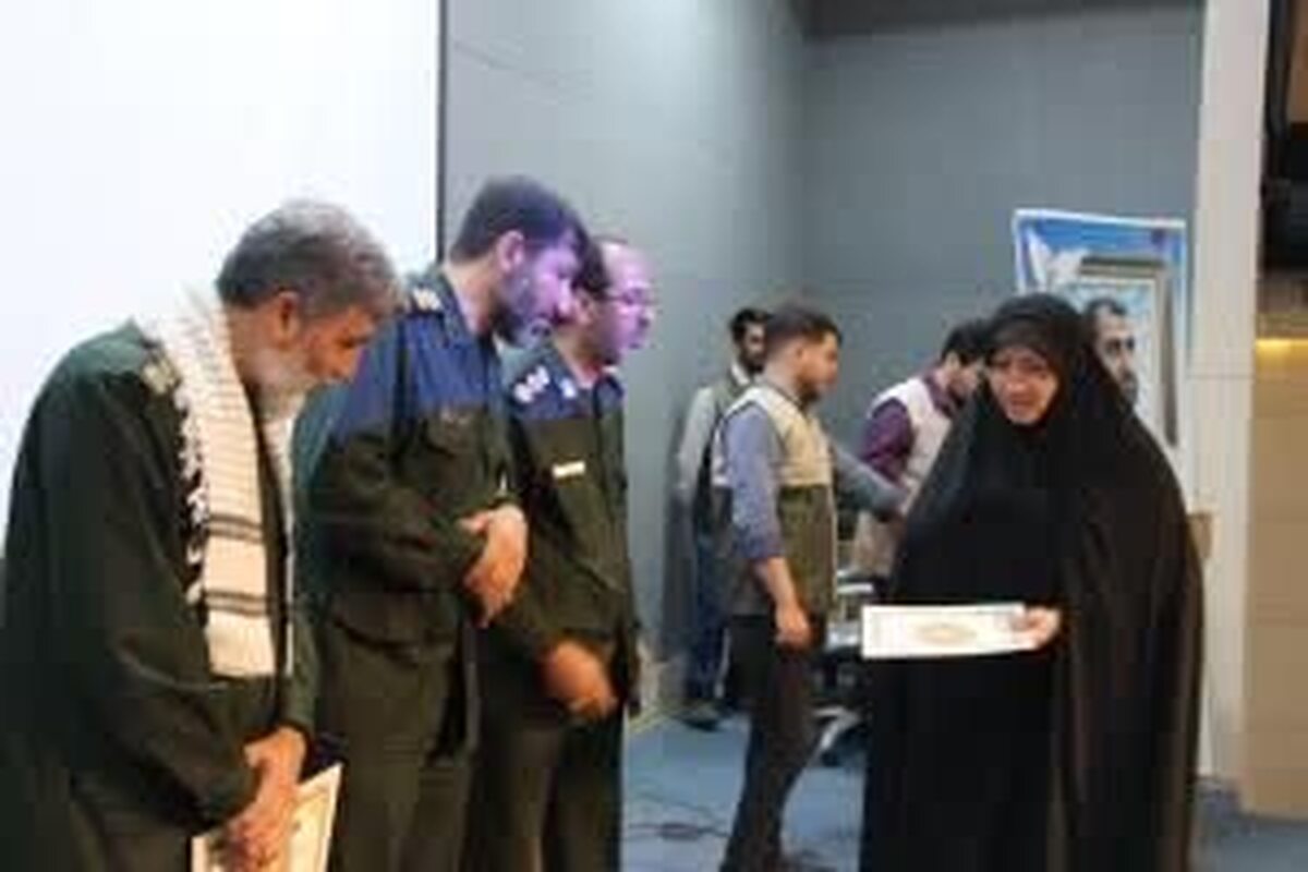 آئین تجلیل از جهادگران و گروه های جهادی شهرستان قزوین