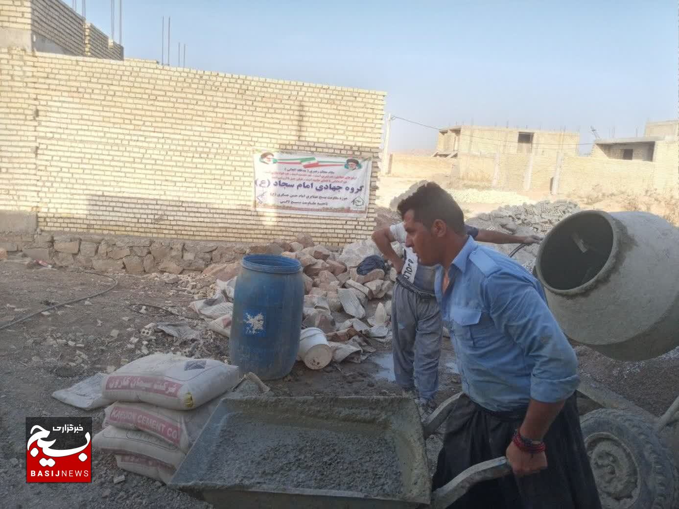 خدمت جهادگران به عشایرلالی با احداث مسکن خدمت جهادگران به عشایرلالی با احداث مسکن