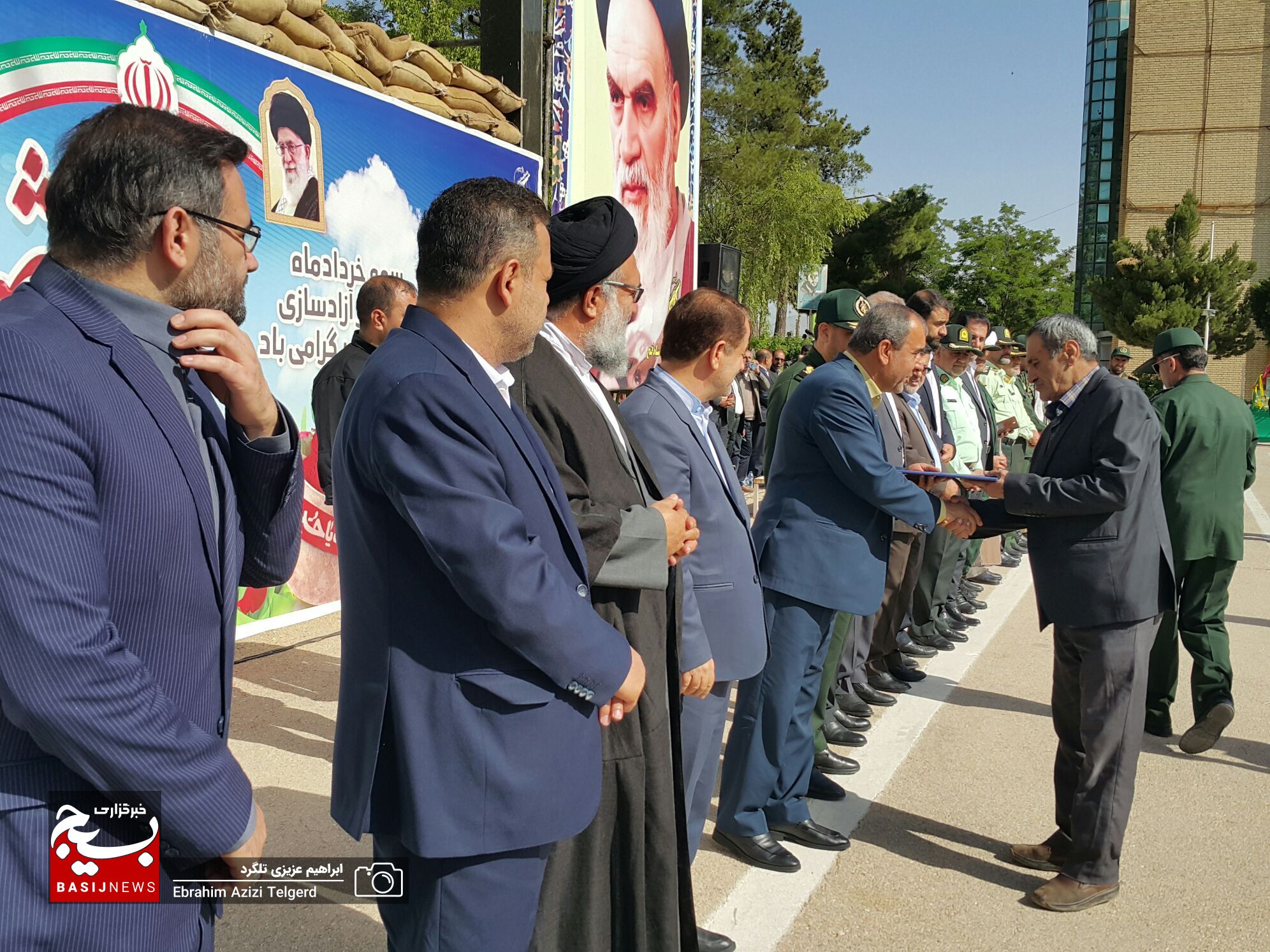 صبحگاه مشترک نیروهای مسلح کهگیلویه و بویراحمد به مناسبت سوم خرداد