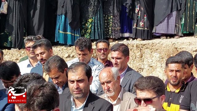 مراسم وداع با خبرنگار کهگیلویه و بویراحمدی + ( تصاویر )