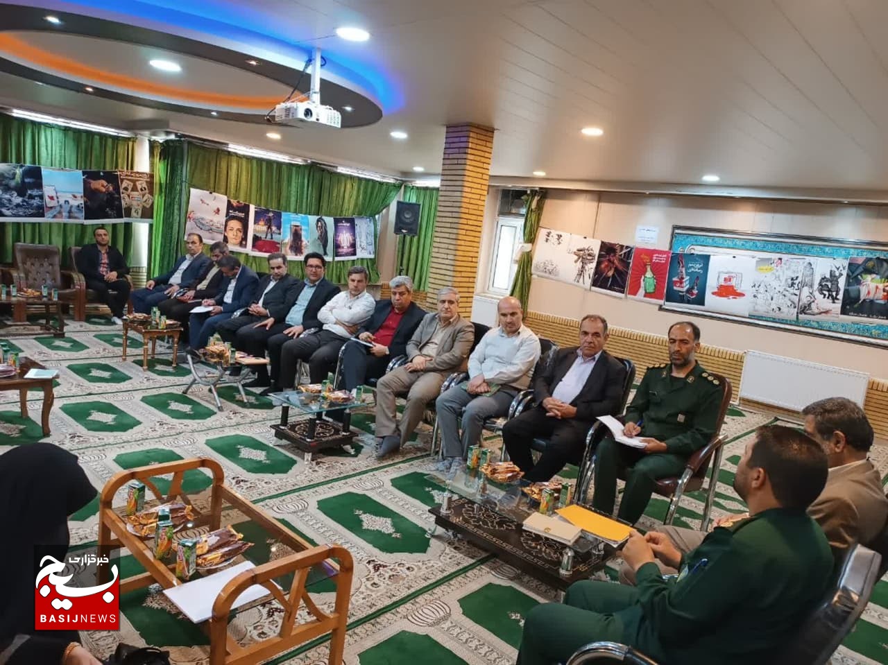 برگزاری جلسه کارگروه خانواده در سپاه مرند برگزاری جلسه کارگروه خانواده در سپاه مرند