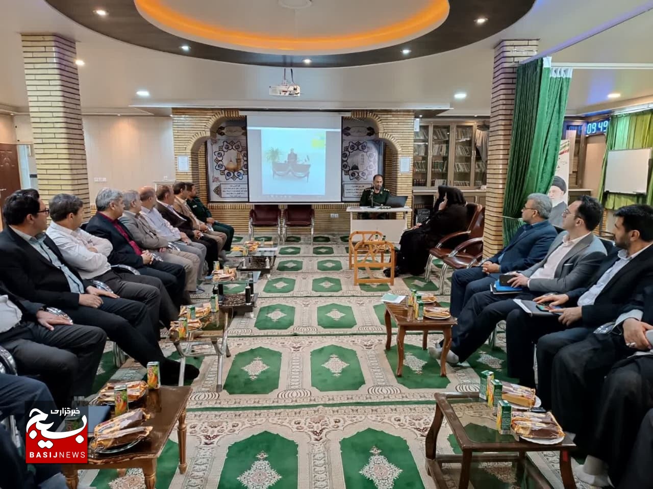 برگزاری جلسه کارگروه خانواده در سپاه مرند برگزاری جلسه کارگروه خانواده در سپاه مرند