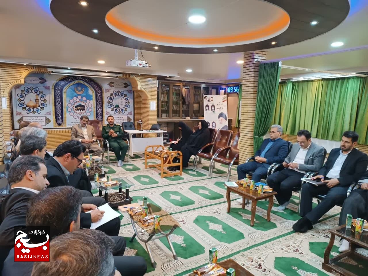 برگزاری جلسه کارگروه خانواده در سپاه مرند برگزاری جلسه کارگروه خانواده در سپاه مرند