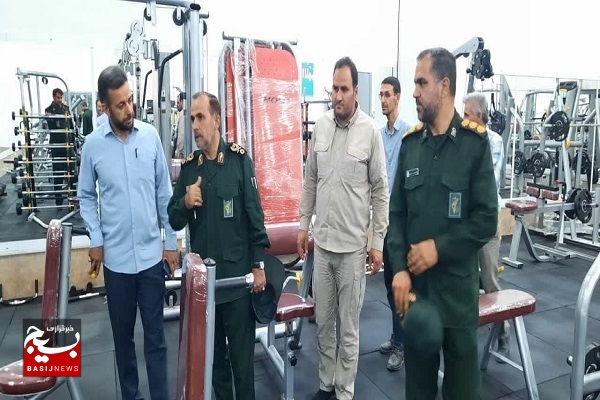 بازدید فرمانده سپاه فجر از مجموعه فرهنگی ورزشی امام مهدی (عج) بازدید فرمانده سپاه فجر از مجموعه فرهنگی ورزشی امام مهدی (عج)