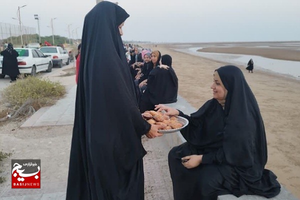 ایستگاه صلواتی غدیر در روستای جزیره شمالی ایستگاه صلواتی غدیر در روستای جزیره شمالی