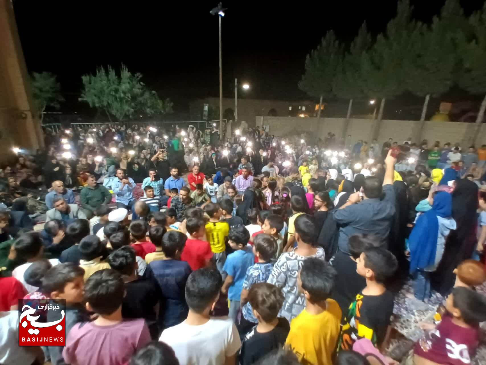 برگزاری جشن بزرگ عید غدیر در صحن امامزادگان زید ورحمان(ع) شهر پنگ آباد+تصاویر