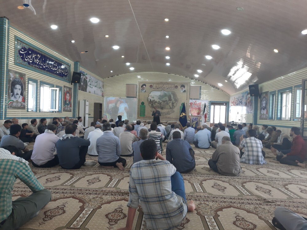 حضور پیشکسوتان سپاه ناحیه زنجان در اردوی راهیان نور  + تصاویر