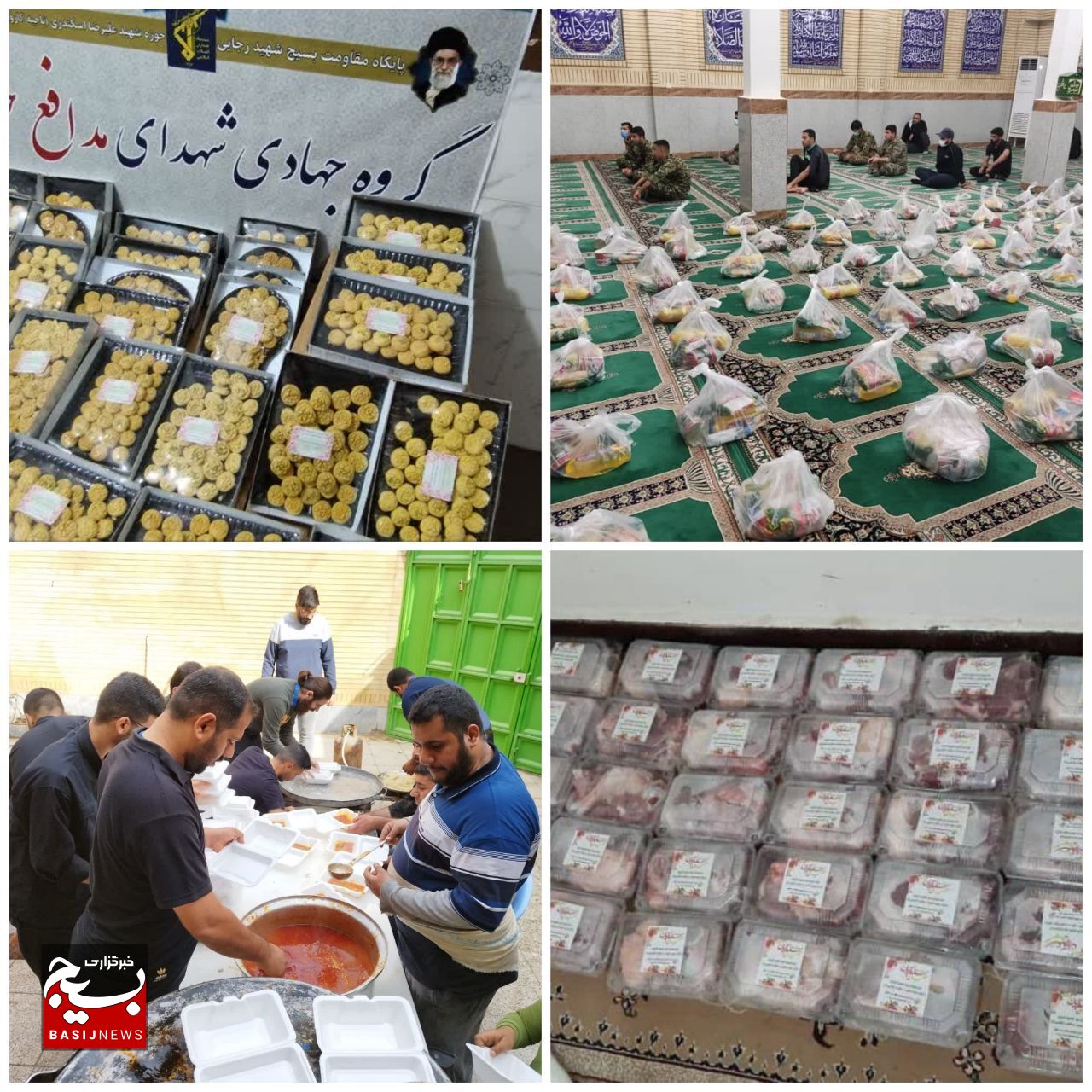 کمک های خیرخواهانه جهادگران برای محرومان کارون کمک های خیرخواهانه جهادگران برای محرومان کارون