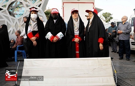 اجتماع بزرگ مردمی عفاف و حجاب در میدان آیینی امام حسین علیه السلام
