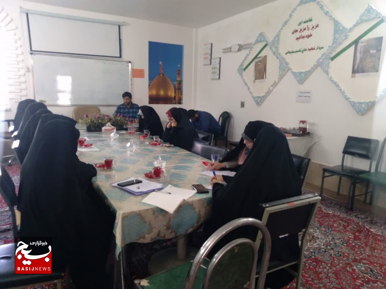 نشست هماهنگی فضای مجازی در ناحیه امام حسن مجتبی (ع) قم نشست هماهنگی فضای مجازی در ناحیه امام حسن مجتبی (ع) قم