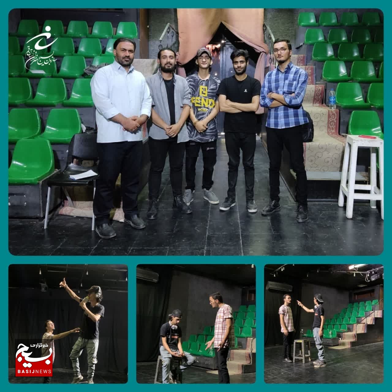 آمادهسازی 2 تئاتر خیابانی جدید در قم آمادهسازی 2 تئاتر خیابانی جدید در قم