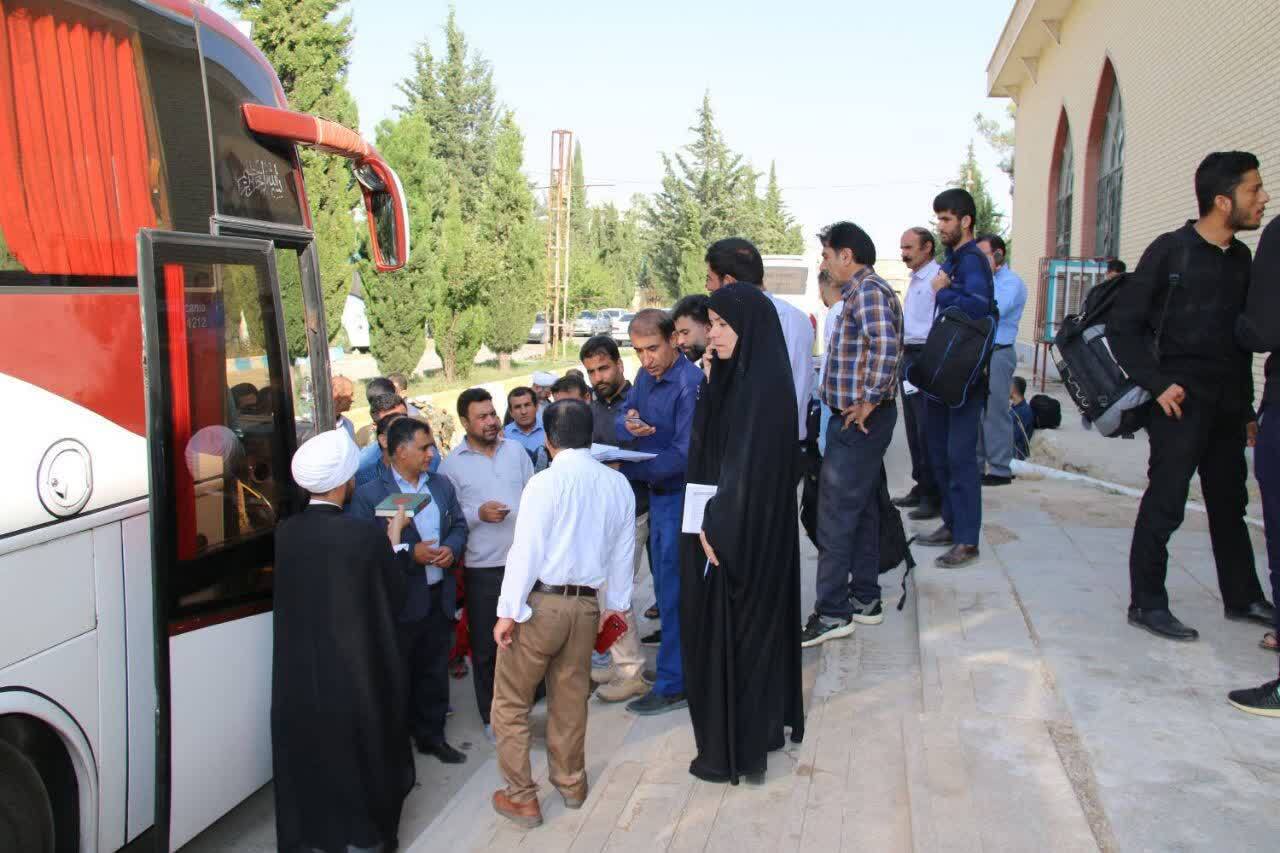 اعزام کاروان رهسپاران عصر ظهور استان کهگیلویه و بویراحمد به کربلایی معلی اعزام کاروان رهسپاران عصر ظهور استان کهگیلویه و بویراحمد به کربلایی معلی