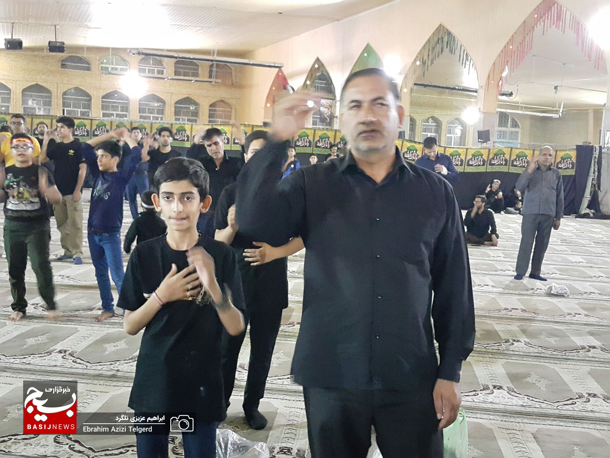 هفتمین شب دلدادگی عاشقان حسینی در یاسوج