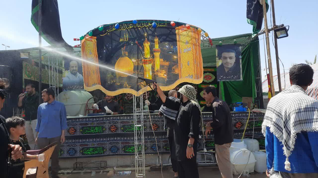 موکبی برای خدمت رسانی به زائرین اربعین حسینی/ از یاسوج تا کربلا موکبی برای خدمت رسانی به زائرین اربعین حسینی/ از یاسوج تا کربلا