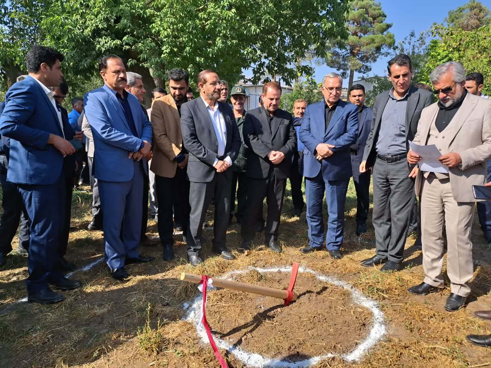 کلنگ زنی رادیوتراپی در بیمارستان شهید بهشتی یاسوج